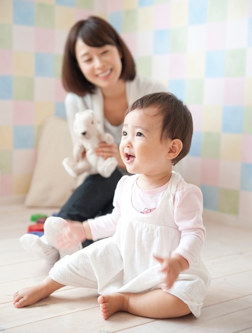 赤ちゃん 笑顔
