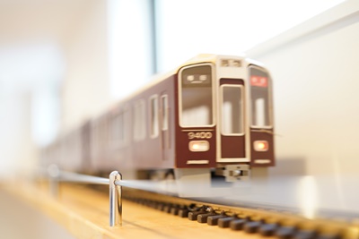 アミューズメント付小児科 鉄道模型